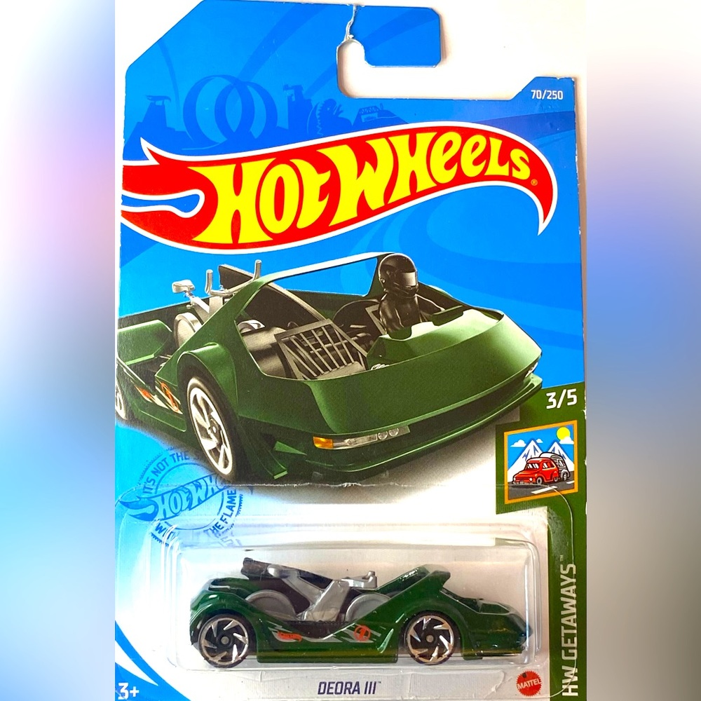 ✅ 🚗 4/$20 🚗 NEW 2021 MATTEL HOT WHEELS 3/5 HW GETAWAYS DEDRA III #70/250